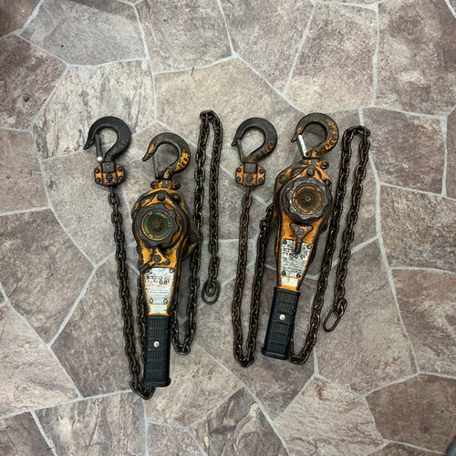 【中古・使用感あり】 KITO  レバーブロック LB008 2個セット 【越谷店】