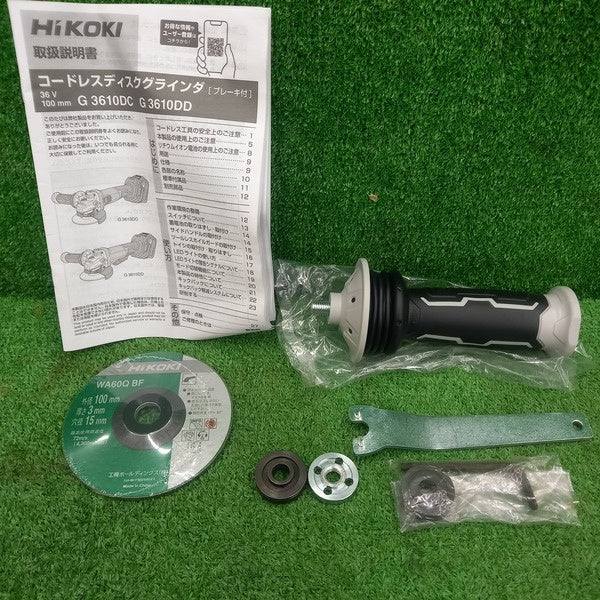 100mmコードレスディスクグラインダ G3610DC(NN) 【野田愛宕店】