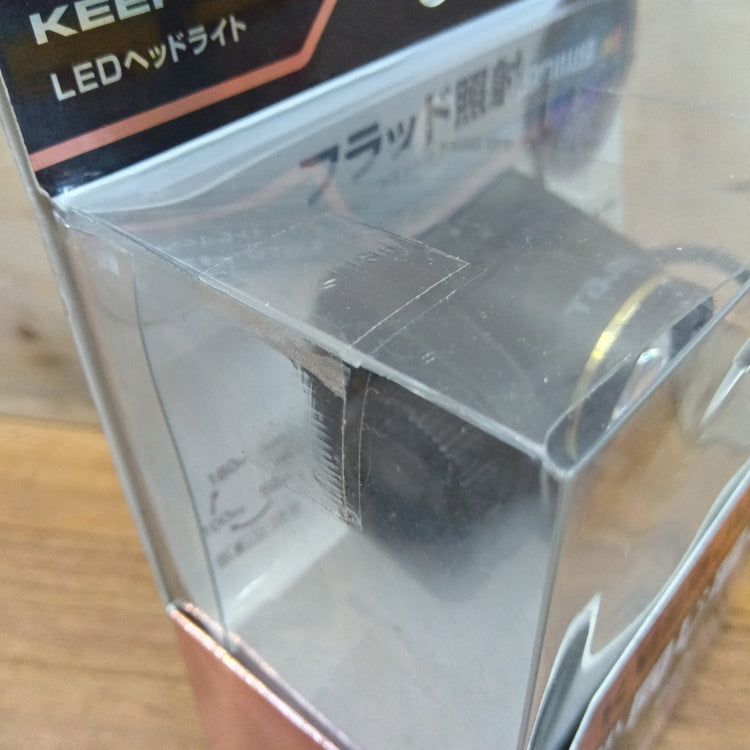 【未使用、未開封・パッケージ日焼けあり】 タジマ TAJIMA キープジャスト外部電源ヘッドライト KJS50A-H30 バッテリ、充電ケーブル付き！  【船橋馬込店】