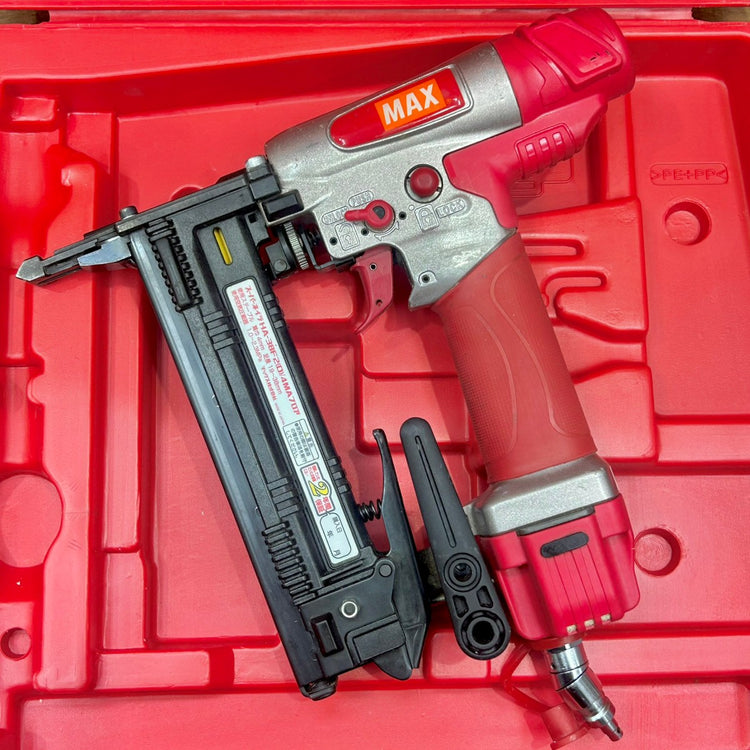 美品 マックス (MAX) 肩巾:4mm 高圧 フロアタッカー HA-38F2(D)/4MA 【船橋馬込店】