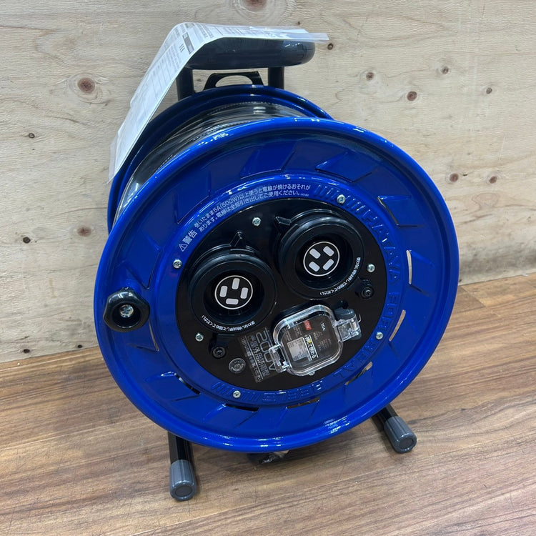 ハタヤ (HATAYA) 三相 200V 屋外用 コードリール 30m ブレーカー付 BFS-302M 【船橋馬込店】