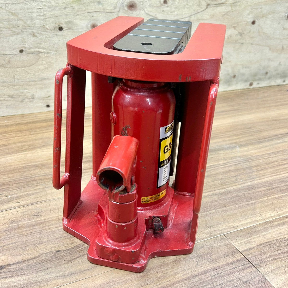 美品 今野製作所 イーグル 土台揚上ジャッキ GD-60 爪付き 油圧ジャッキ 3t   【船橋馬込店】