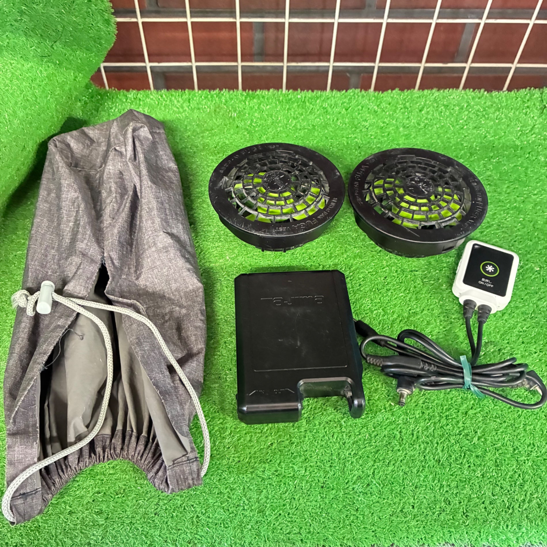 タジマ(TAJIMA) ファンバッテリーセット FB-BT7455BK ※充電コード欠品【市川行徳店】