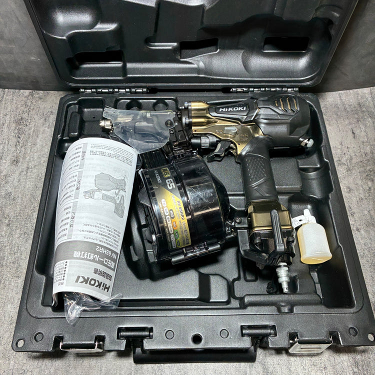 ハイコーキ(HIKOKI) 65㎜高圧エア釘打ち機 NV65HR2(S) 【市川行徳店】