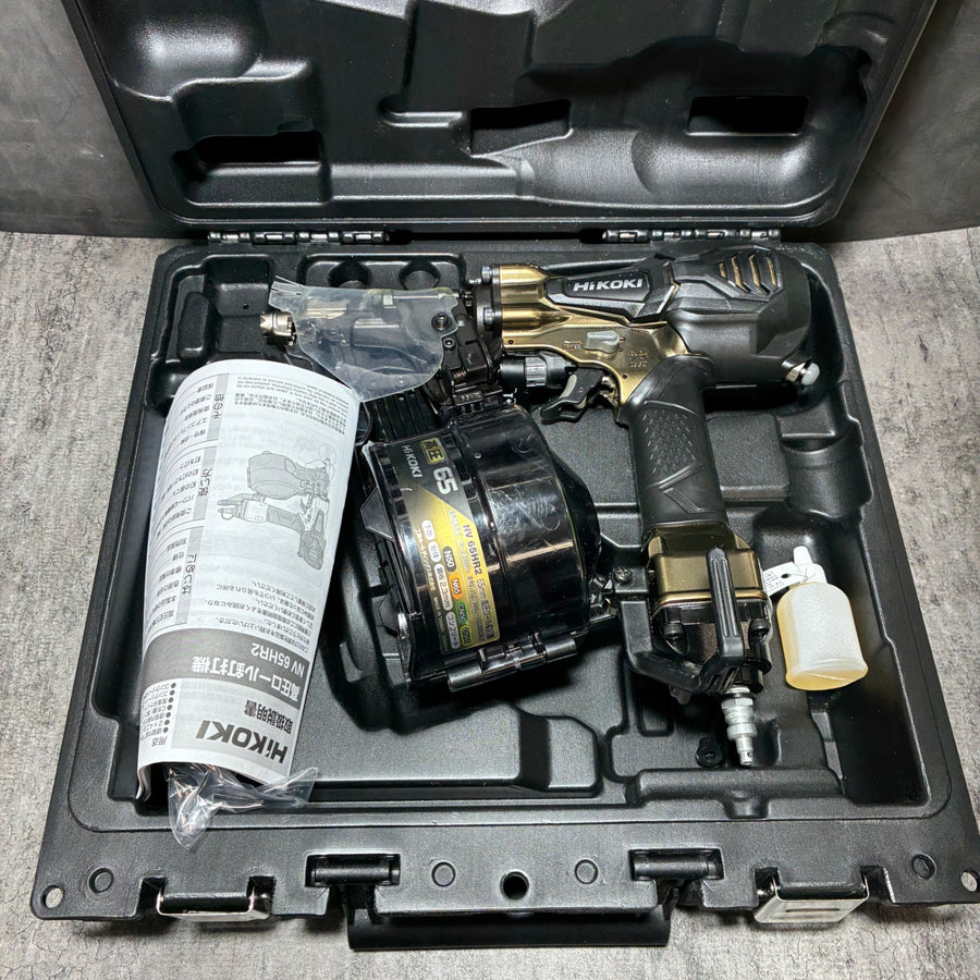 ハイコーキ(HIKOKI) 65㎜高圧エア釘打ち機 NV65HR2(S) 【市川行徳店】