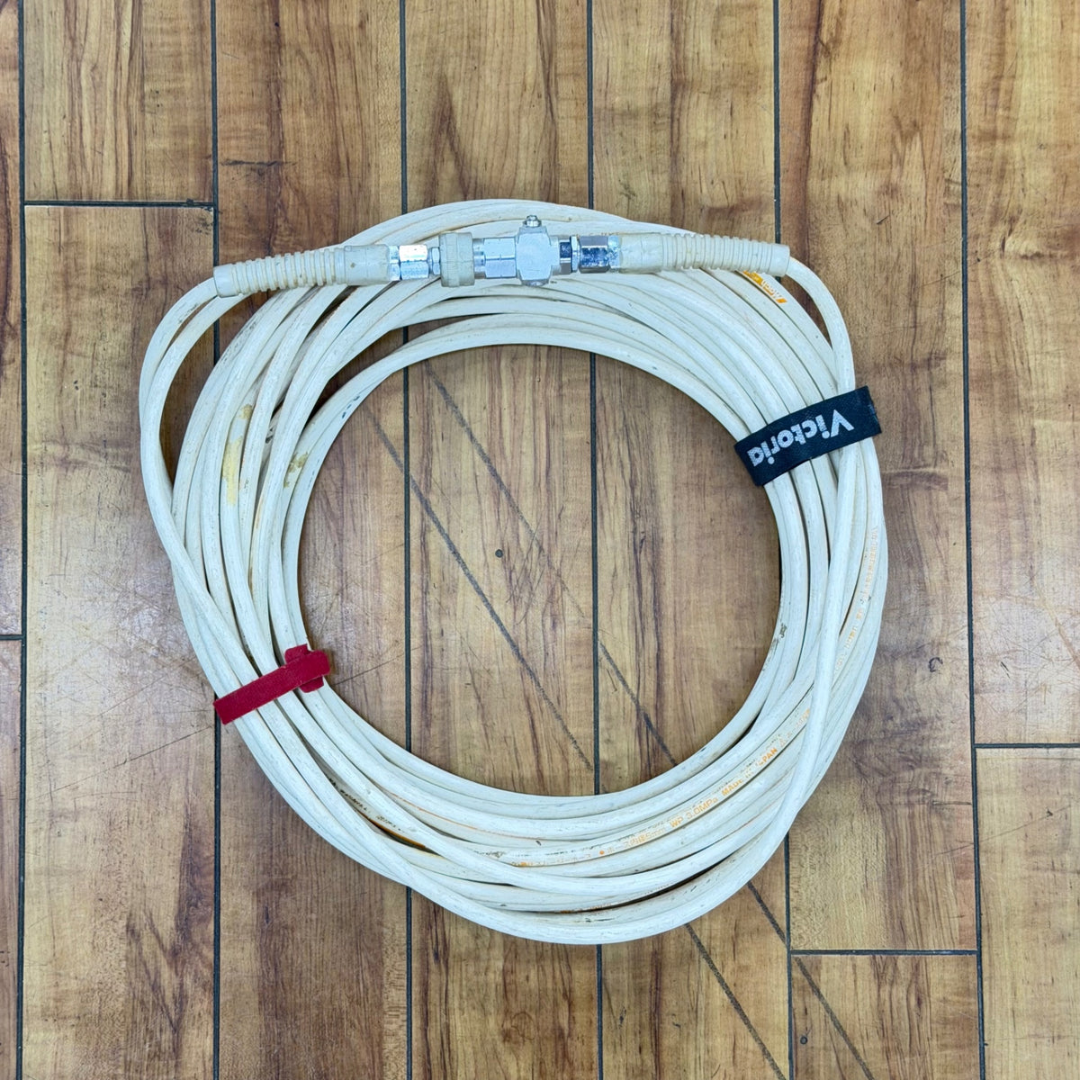 エア漏れなく接続確認済み 高圧エアホース 20m 内径5mm 【リライズ蓮田店】