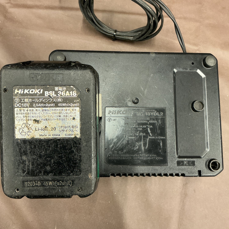 【中古・最新型・本体美品！】 ハイコーキ HiKOKI マルチボルト インパクトドライバー WH36DD(XP)(IG) 【越谷店】