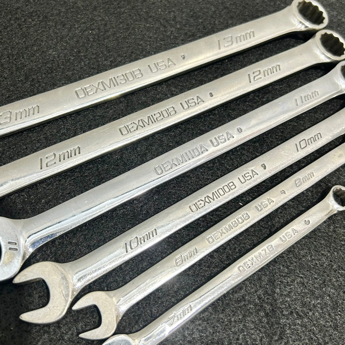 スナップオン Snap-on コンビネーションレンチ OEXMシリーズ 11本セット 【船橋馬込店】