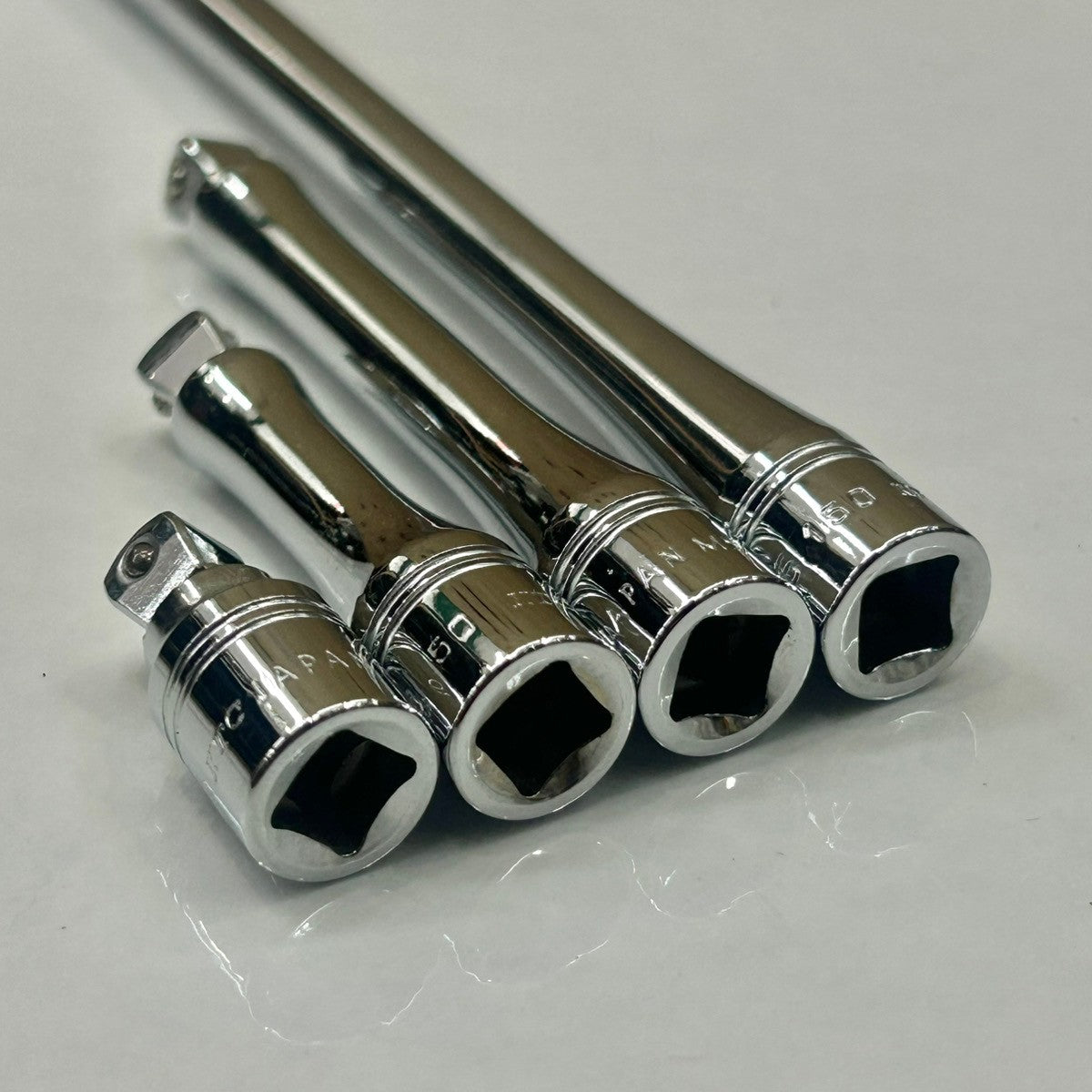 極美品 KTC ネプロス nepros 6.3sq 1/4 ウォブルエクステンションバーセット NBE2-025JW/050JW/075JW/150JW 【船橋馬込店】