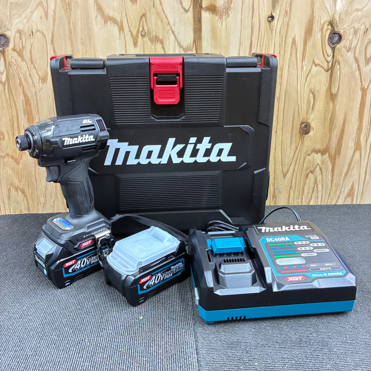 美品 マキタ (makita) 40V コードレスインパクトドライバー TD002GRDXB 黒 ブラック 【船橋馬込店】