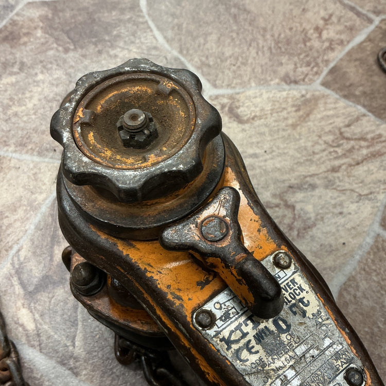 【中古・使用感あり】 KITO  レバーブロック LB008 2個セット 【越谷店】
