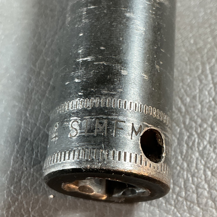 【中古】SNAP-ON 【14mm】 SIMFM14 ディープインパクトソケット 差込: 3/8dr 6角 旧ロゴ  【越谷店】