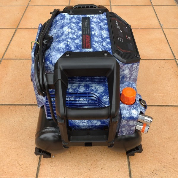 ◆マックス(MAX) 高圧専用エアコンプレッサー AK-HH1310E2_コバルトブルーホワイト【限定色】 【市川行徳店】
