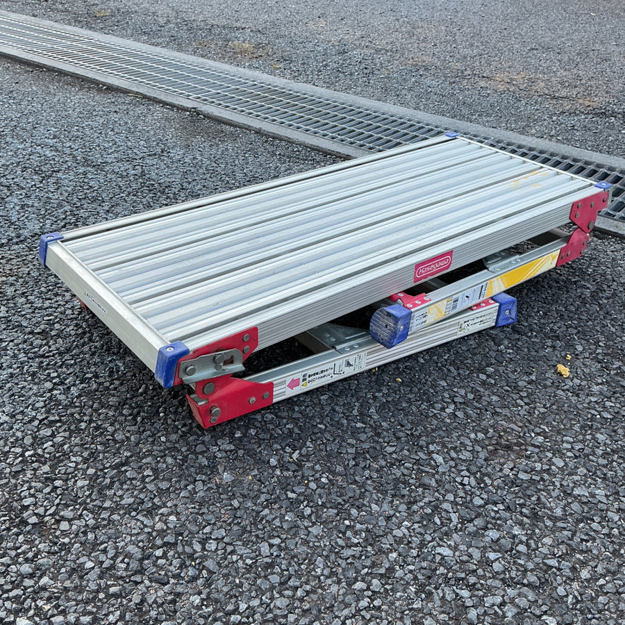 【中古】 ハセガワ(Hasegawa) 伸縮式作業台 DRSW-1090 台サイズ 100x42cm 高さ66～88cm 【越谷店】