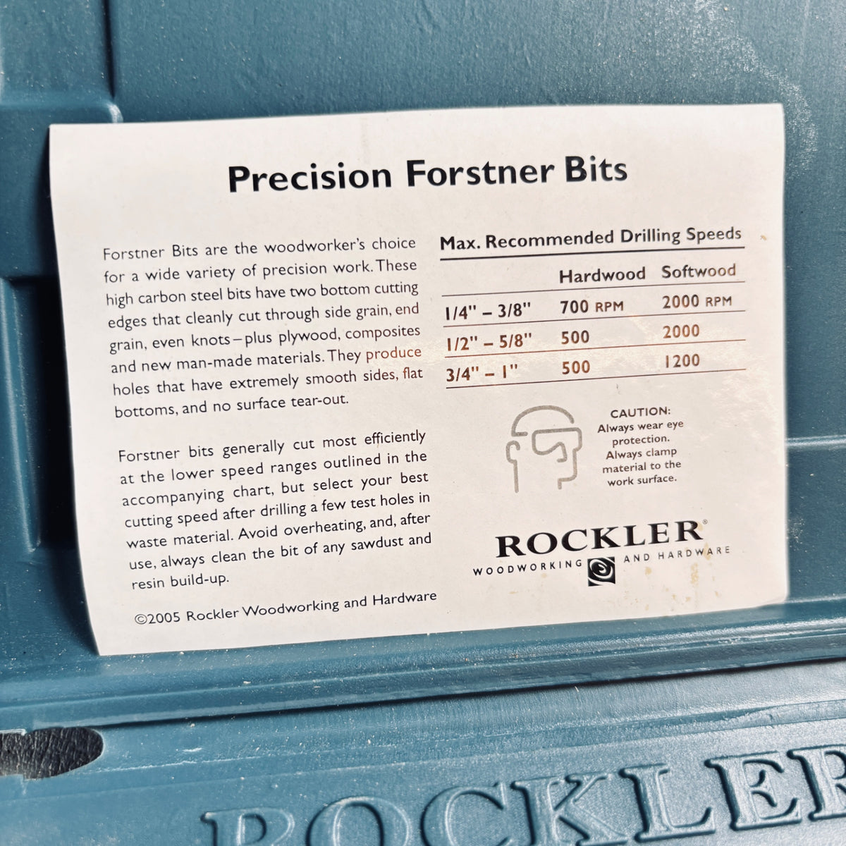ROCKLER ロックラー　フォースナービット7本セット　3/8インチ軸（9.5mm) 【越谷店】