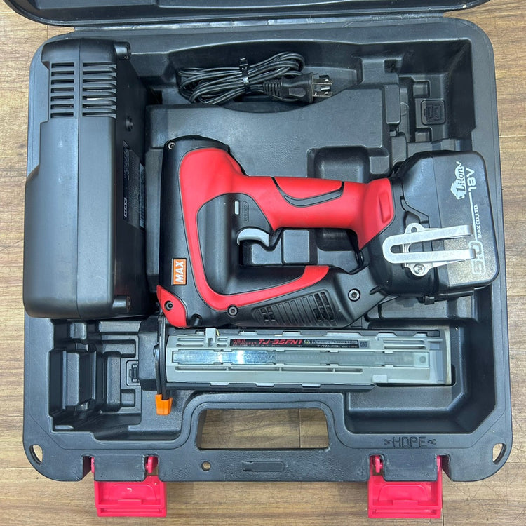美品 マックス (MAX) 18V コードレスフィニッシュネイラ TJ-35FN1-BC/50A 【船橋馬込店】