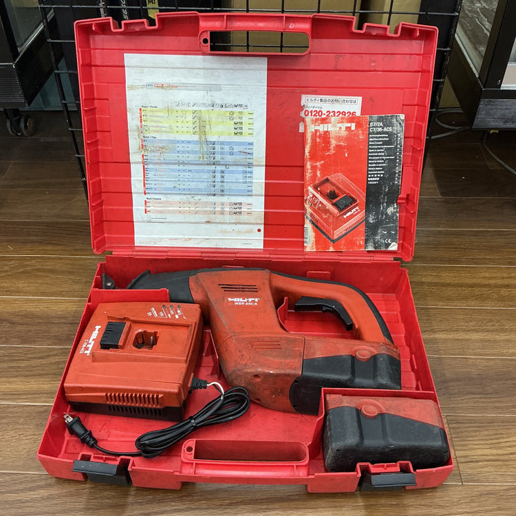 ヒルティ WSR-650A 充電式レシプロソー 【蓮田店】