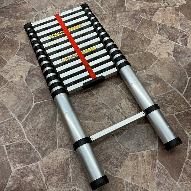【中古現状品】 アルミス 伸縮 アルミ はしご 全長3.8m ASH-380【越谷店】