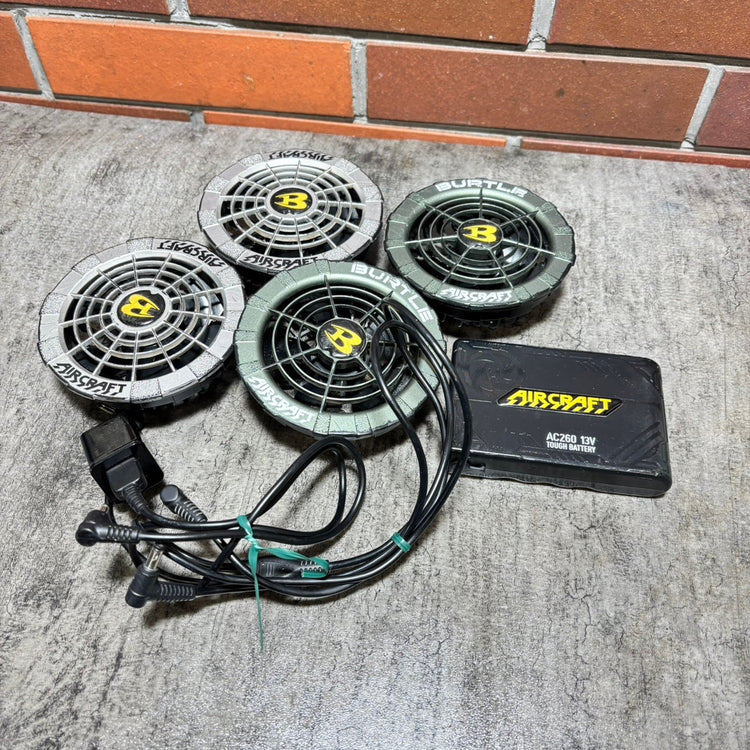 ◆バートル(BURTLE) 空調服用リチウムイオンバッテリー AC260 【市川行徳店】