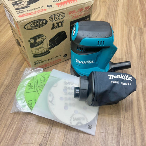 美品 マキタ (makita) 18V コードレスランダムオービットサンダー BO180DZ 本体のみ 【中古】【船橋馬込店】